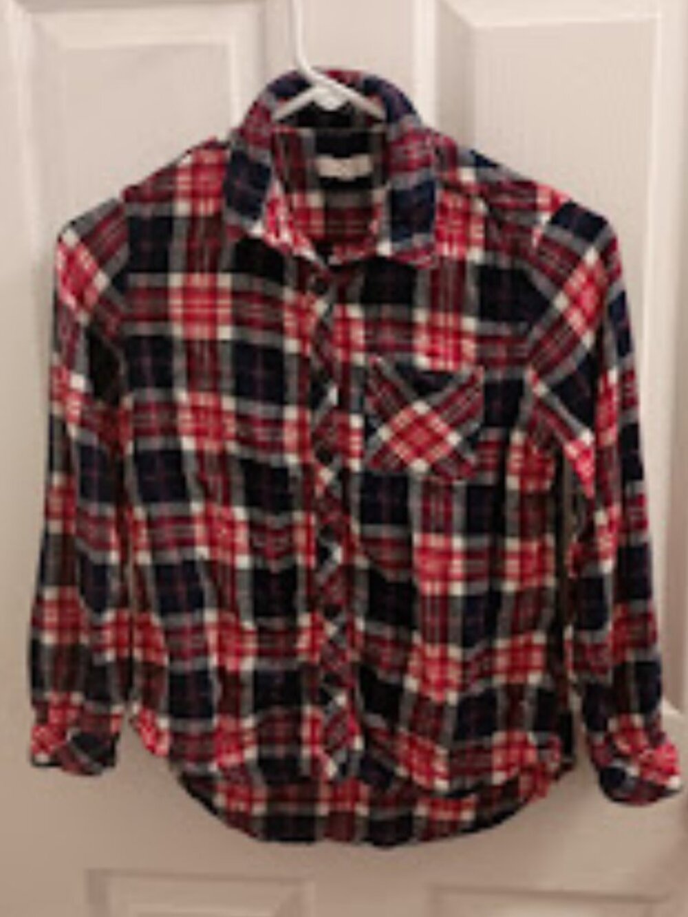 BLL Flannel kids Multi-colored Button-down collared shirt, M